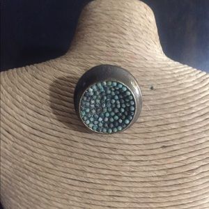 African Turquoise size 7 Ring.